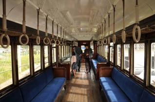 2011年10月1日 まるまどまつり モハ5250型5252号車内