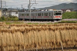 2011年10月1日 上田電鉄別所線 中野~舞田 1000系1001F