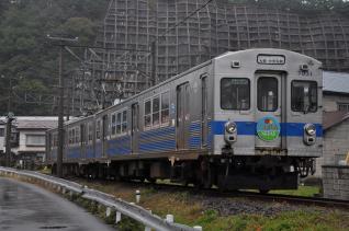 2011年10月6日 弘南鉄道大鰐線 宿河原~大鰐 7031-7032