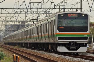 2011年10月18日 JR東日本東海道本線 辻堂~藤沢 E231系S-05以下15両