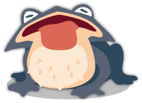 A動物049_大カエル