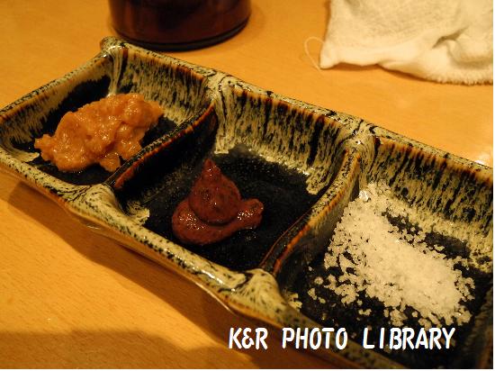 5月18日ねぎ味噌と練り梅