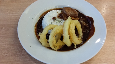 女満別空港の北海道カレー