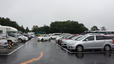 知床国立公園駐車場