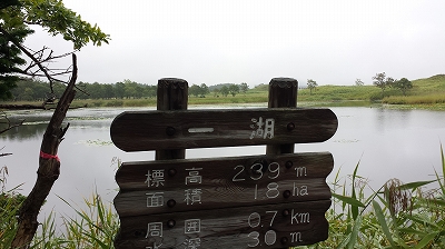 知床五胡の一湖