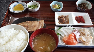 知床前浜定食