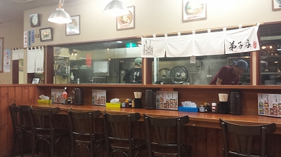 摩周湖ラーメン店内