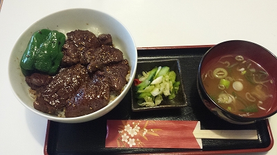 ミシュラン獲得の鹿丼