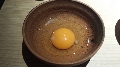 すき焼きだしの卵