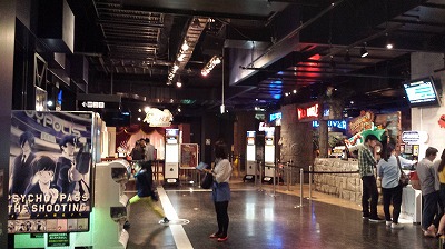 新アトラクションのサイコパスシューティング