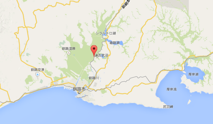 釧路湿原の場所