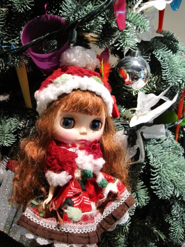 クリスマスツリーと