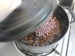 弱火で