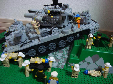 【自作】レゴ 日本陸軍 九五式重戦車