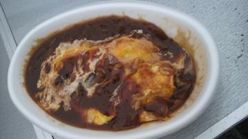 フリマ名物 オムハヤシ