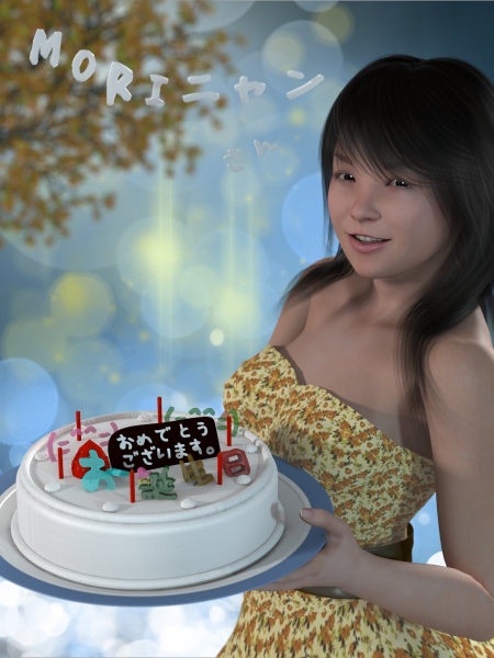 お誕生日画像