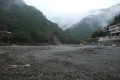 十津川川原工事中
