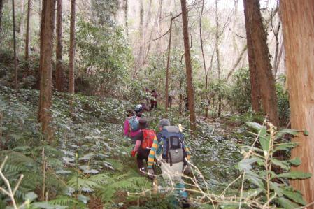 34雷神山へ