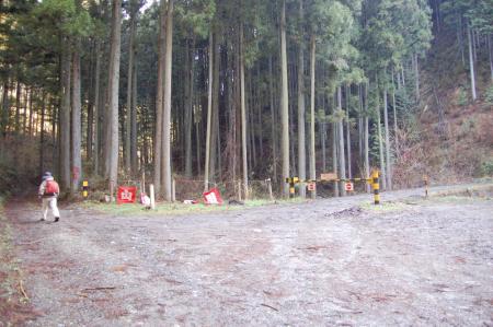 5下山路分岐