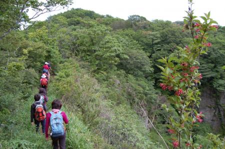 20男体山からの尾根
