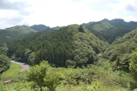 41白木山へ・持方集落