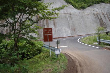 54武生林道・分岐