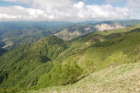 25縦走路・足尾の山