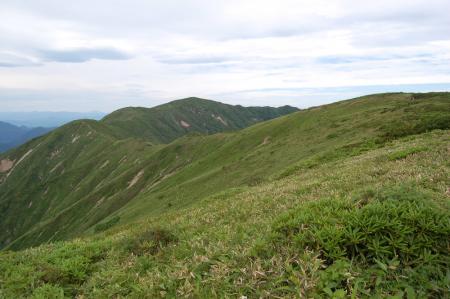 19三倉山への尾根