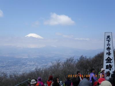 金時山12.4.8