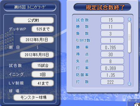 3イニング