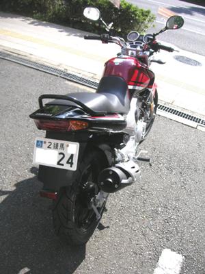 YBR250試乗車