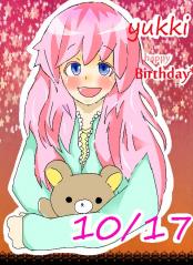 ゆっきーおめでと-!縮小
