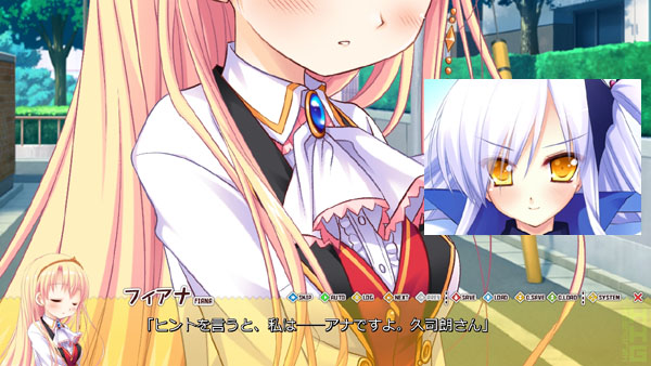 画像右が前作ラスボス・聖女アナ