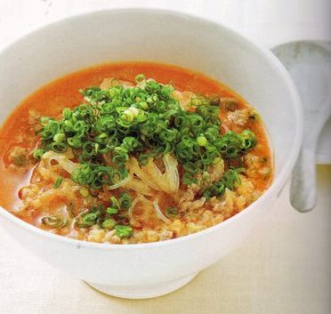 おかず(春雨の担々スープ)