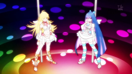 Panty&Stocking with Garterbelt 第1話 変身シーン