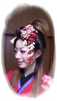 花魁 ヘアセット 花魁 着付け ヘアセット