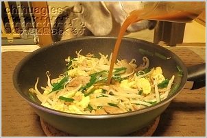 甘酢豚にら玉の作り方