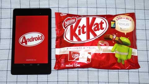 Android 4.4 KitKat コラボ