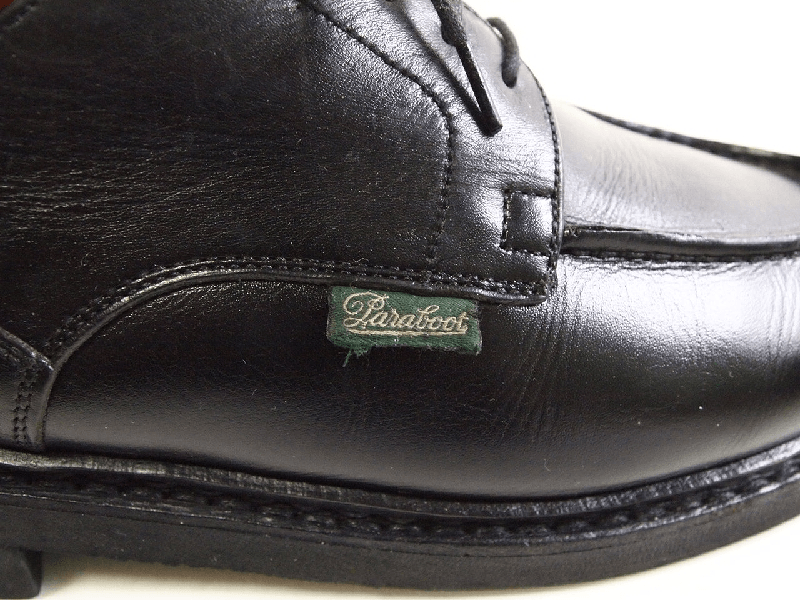 パラブーツ_タグ paraboot_タグ_普通タグ_ブラック