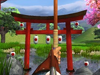 日本庭園で弓道ゲーム【Bow Master Japan】