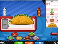 タコス屋で接客調理ゲーム【Papa's Taco Mia!】