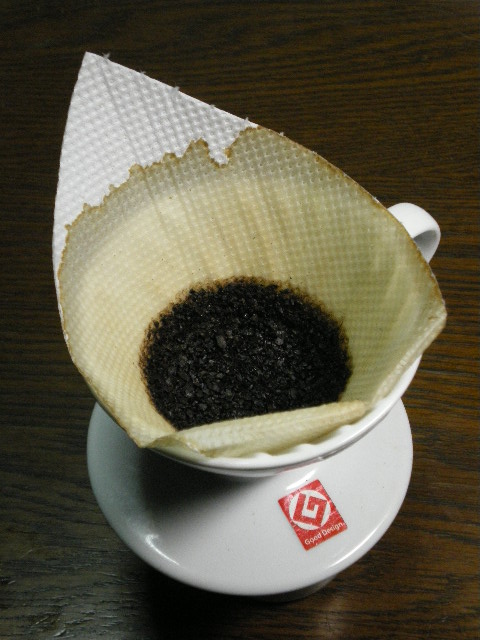 瓢鯰亭日乗 コーヒーフィルターの代用品