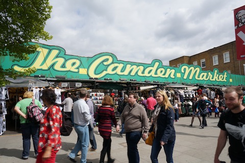 ロンドン気ままなシングルライフ カムデン マーケット