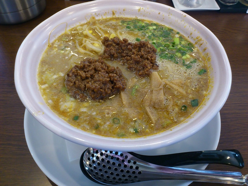 城下町新発田の食生活 彩宴空間ちゅんりの担々麺