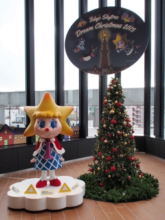 東京スカイツリーのクリスマスツリー