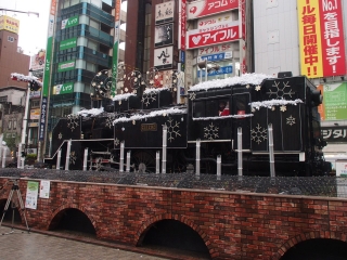 新橋駅西口SL広場 C11 292 蒸気機関車