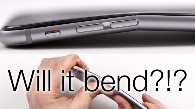 iPhone 6 Plus Bend Test