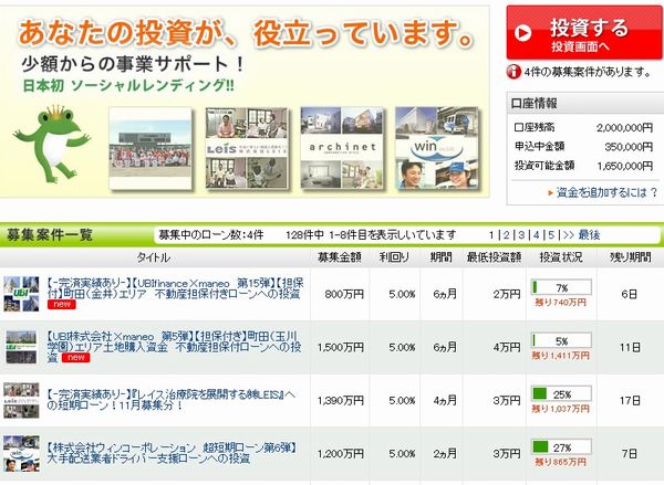 20111110maneo投資先一覧